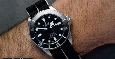 tudor pelagos black rubber strap|pelagos nato strap.